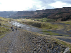 
The site of Fernhill Colliery, Blaenrhondda, February 2012